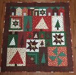 Custom made Christmas Quilt